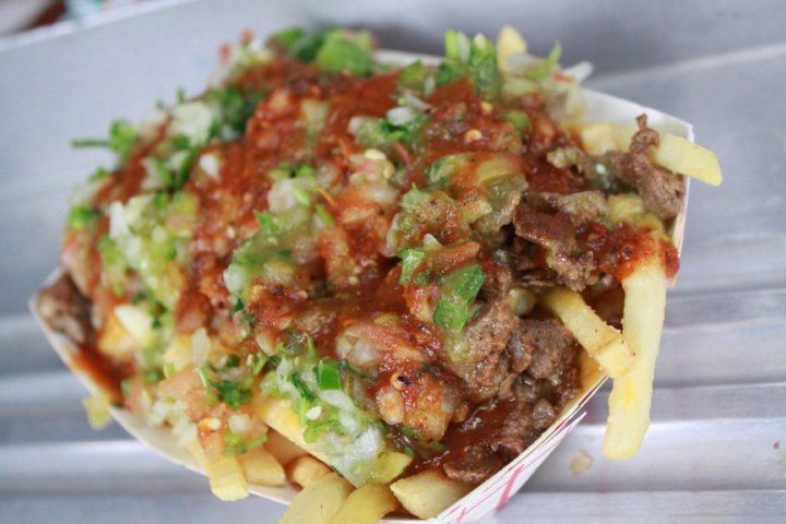 carne asada fries from theplaceLA