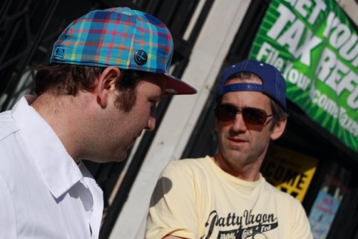 Pattywagon burger truck with owner Matt