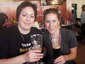 candice from beeradvocate.com and marissa from vivalafoodies.com