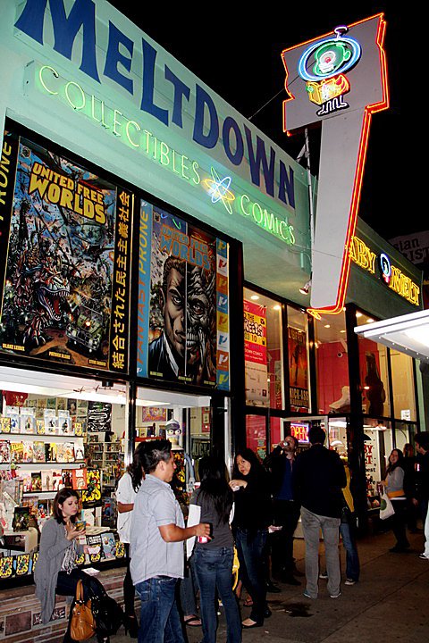 taking it to the streets at meltdown comics